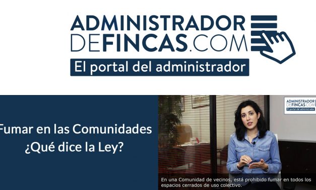 ¿Qué dice la ley sobre fumar en las comunidades?